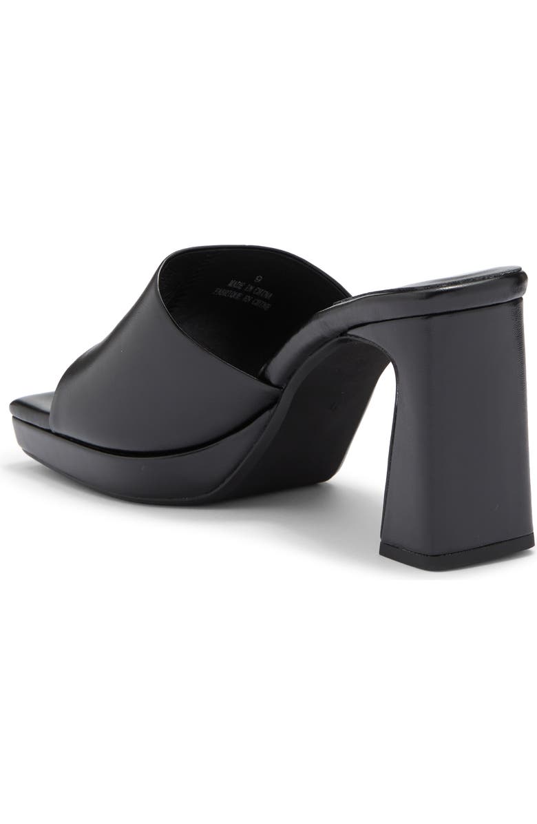 Jeffrey Campbell Dress Code Sandal, Alternate, color, Black Wax