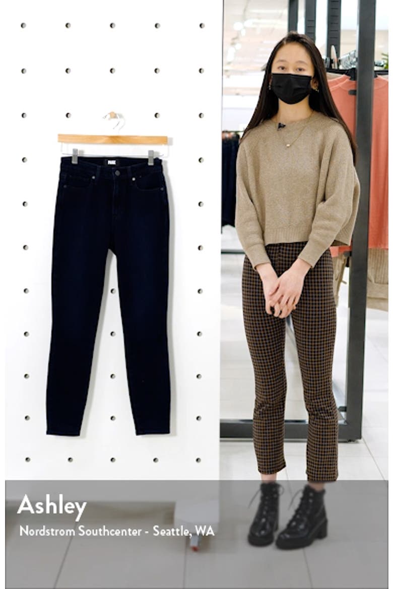 Hoxton High Waist Ankle Skinny Jeans video