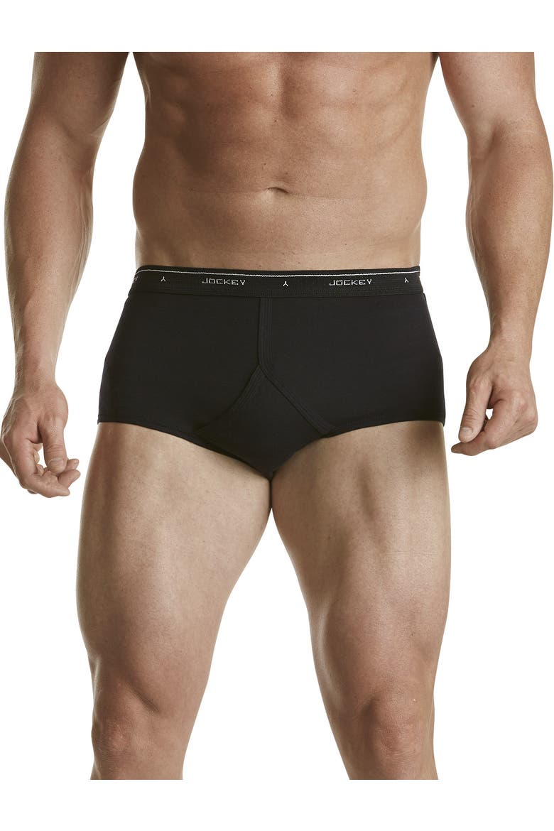 2-pk Classic Briefs, Alternate, color, BLACK