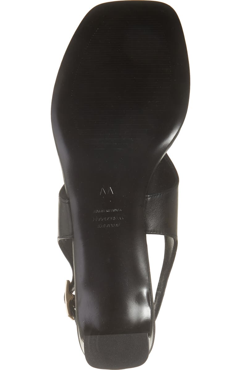 Stuart Weitzman Ankle Strap Sandal, Alternate, color, Black