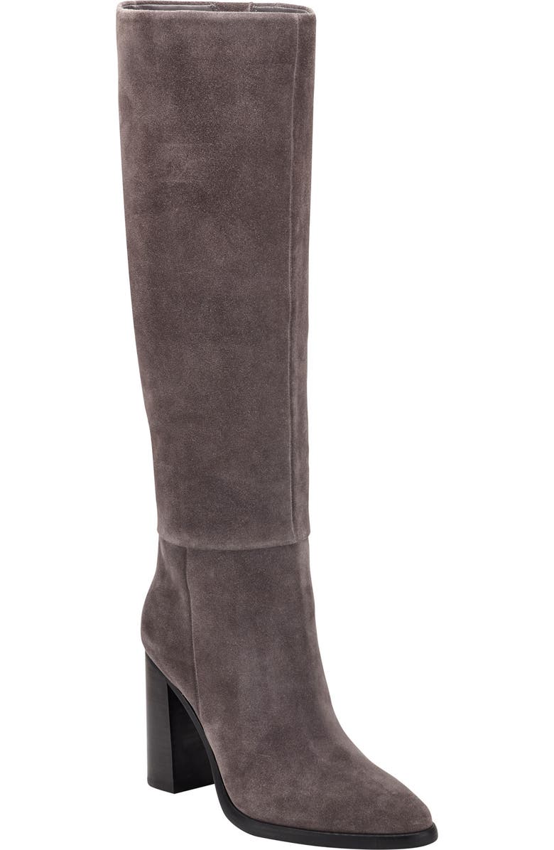 Marc Fisher LTD Lannie Knee High Boot, Main, color, Medium Grey