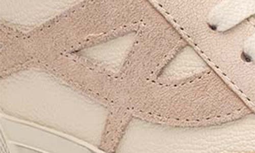 Ash Ivory White Calf Leather Moonlight Stud Sneakers In Cuoio/talc/silver