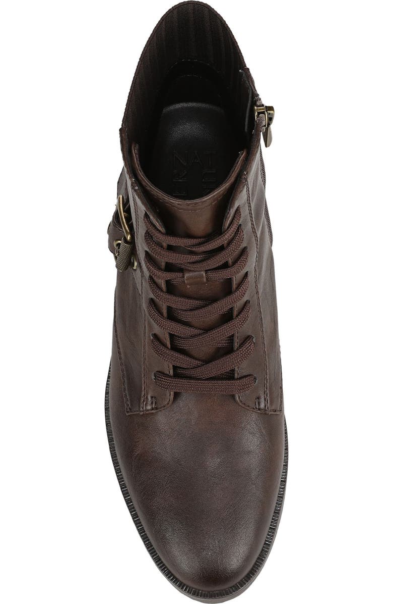 Naturalizer Teegan Boot, Alternate, color, Dark Brown Faux Leather