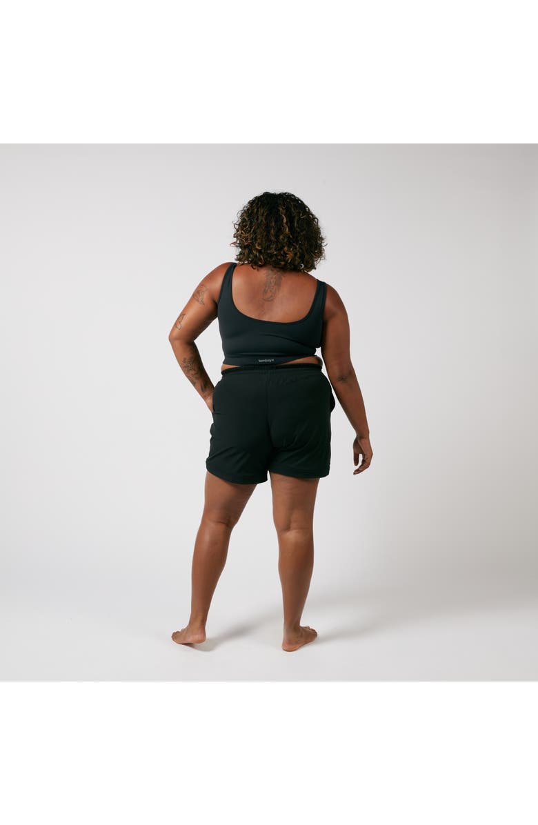 TomboyX Zip-Off Running Jogger, Alternate, color, Black