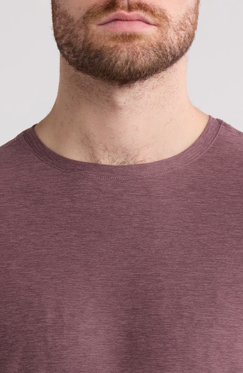 Vuori Long Sleeve Strato Tech Tee, Alternate, color, Elderberry Heather