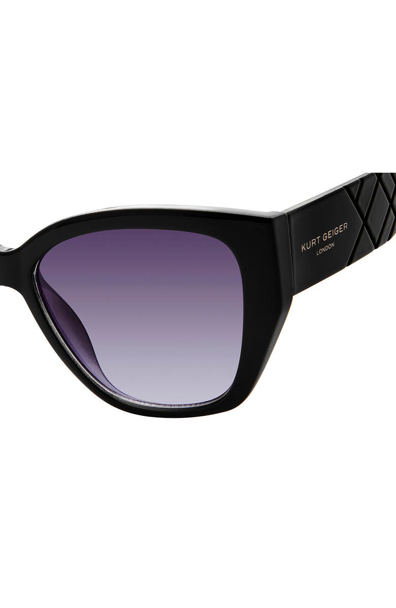 Kurt Geiger London 55mm Cat Eye Sunglasses, Alternate, color, 