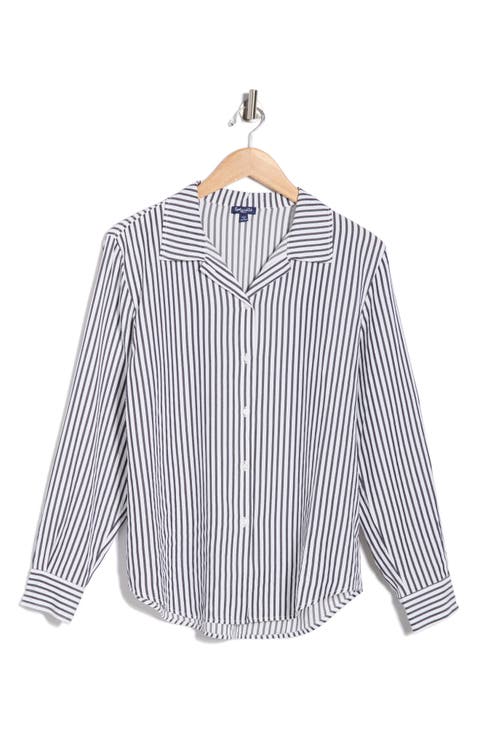 Geometric Stripe Sweater Vest