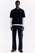 H&M Regular Fit Nylon Cargo Trousers