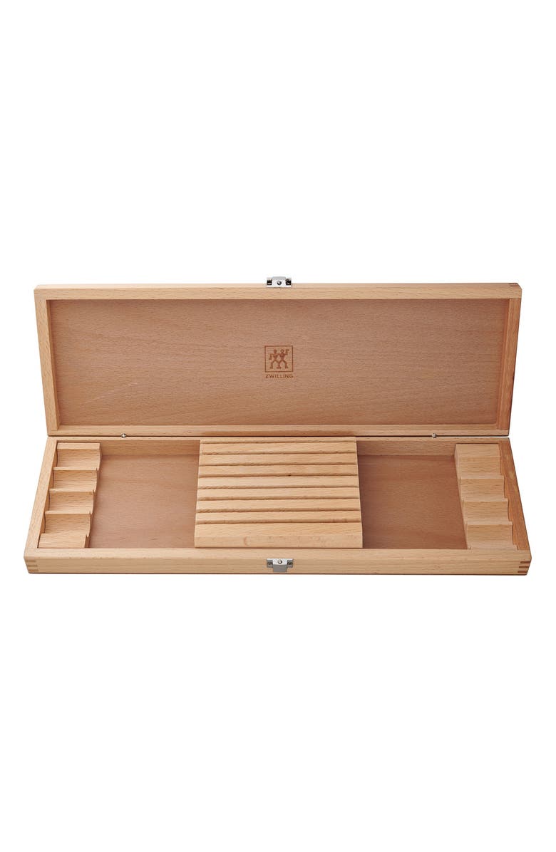 ZWILLING 8-Piece Stainless Steel Serrated Steak Knife Set, Alternate, color, NO COLOR