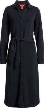 SPANX® Long Sleeve Knit Shirtdress