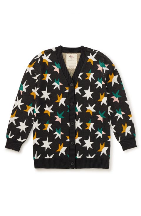 Long Iconic Stars Cardigan