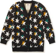 Tea Collection Long Iconic Stars Cardigan