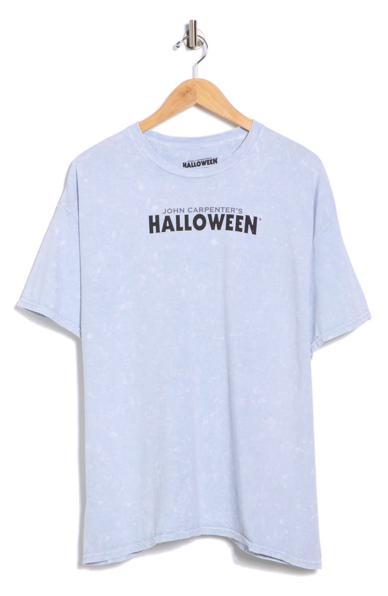 Philcos Halloween The Night Cotton Graphic T-Shirt, Alternate, color, Ice Grey Mineral