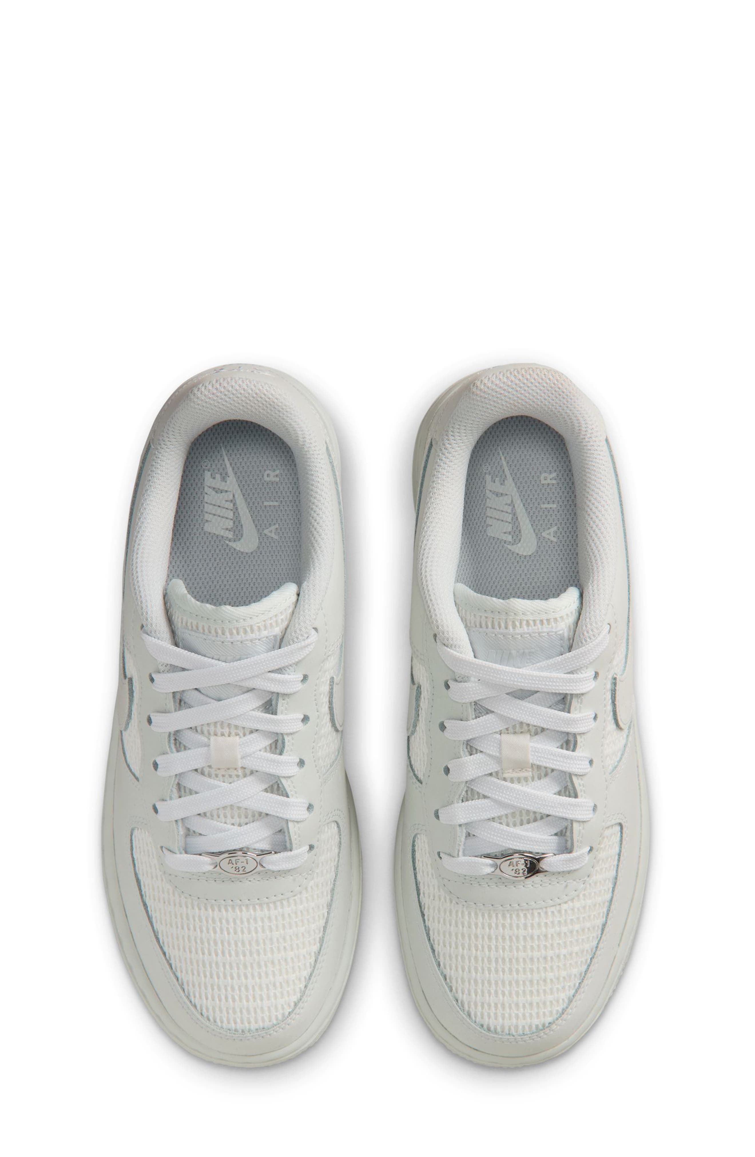 Nike Kids' Air Force 1 LV8 Basketball Sneaker, Alternate, color, 100 Offwht/Offwht