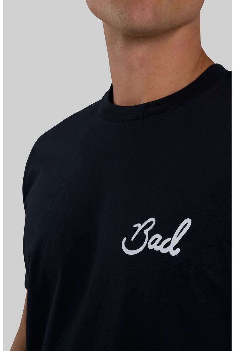 Birdie Cotton Graphic T-Shirt, Alternate, color, BLACK