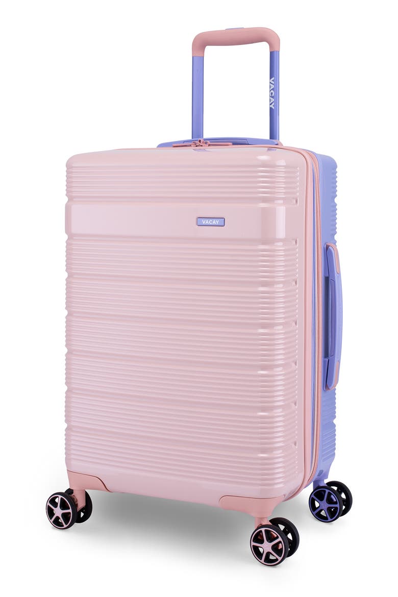 Spotlight Duo 28" Hardside Spinner Suitcase, Main, color, BLUSH/ LILAC