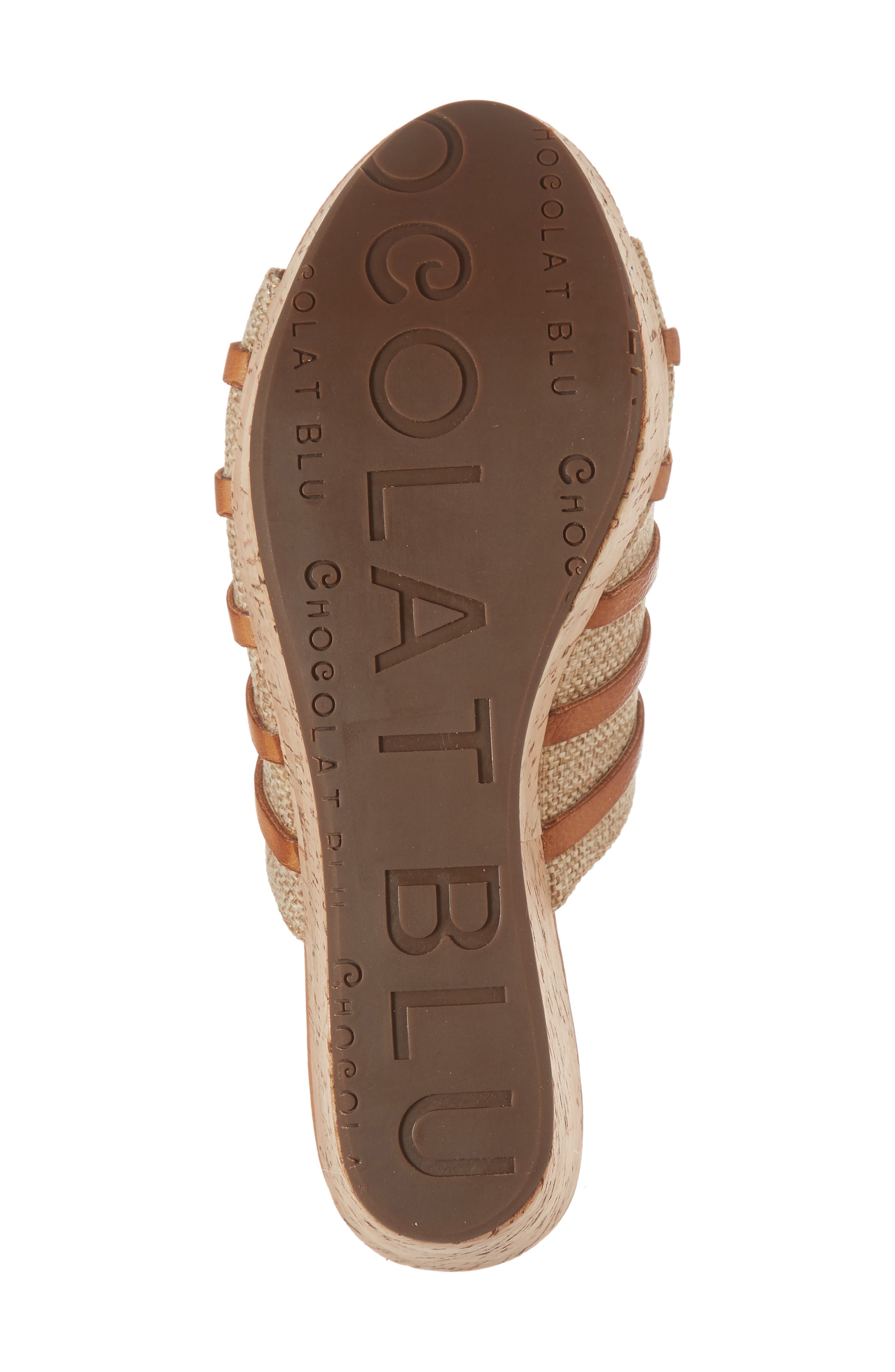 Chocolat Blu Wapi Wedge Sandal, Alternate, color, 