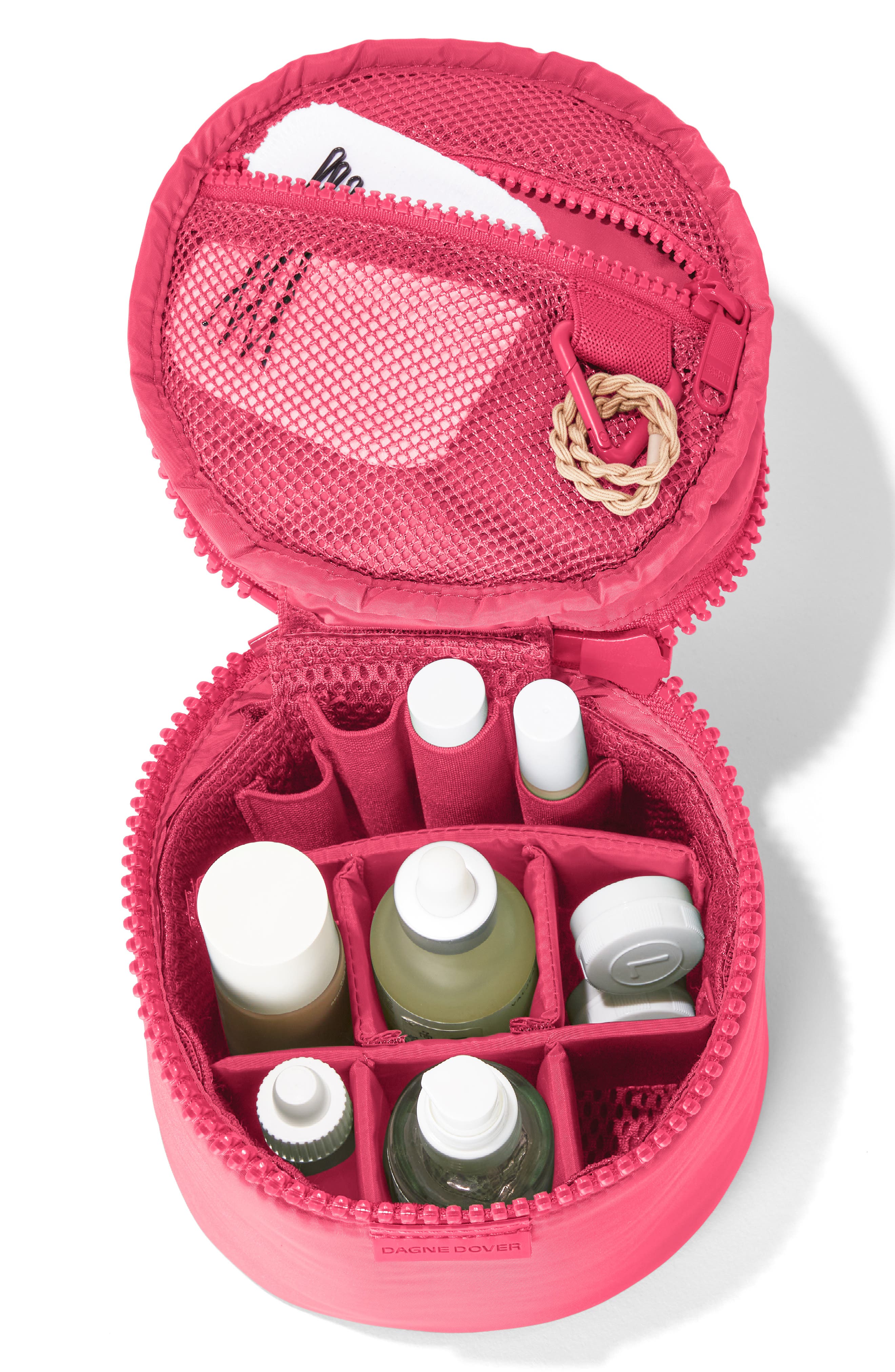 Dagne Dover Small Mila Water Resistant Toiletry Tote, Alternate, color, 