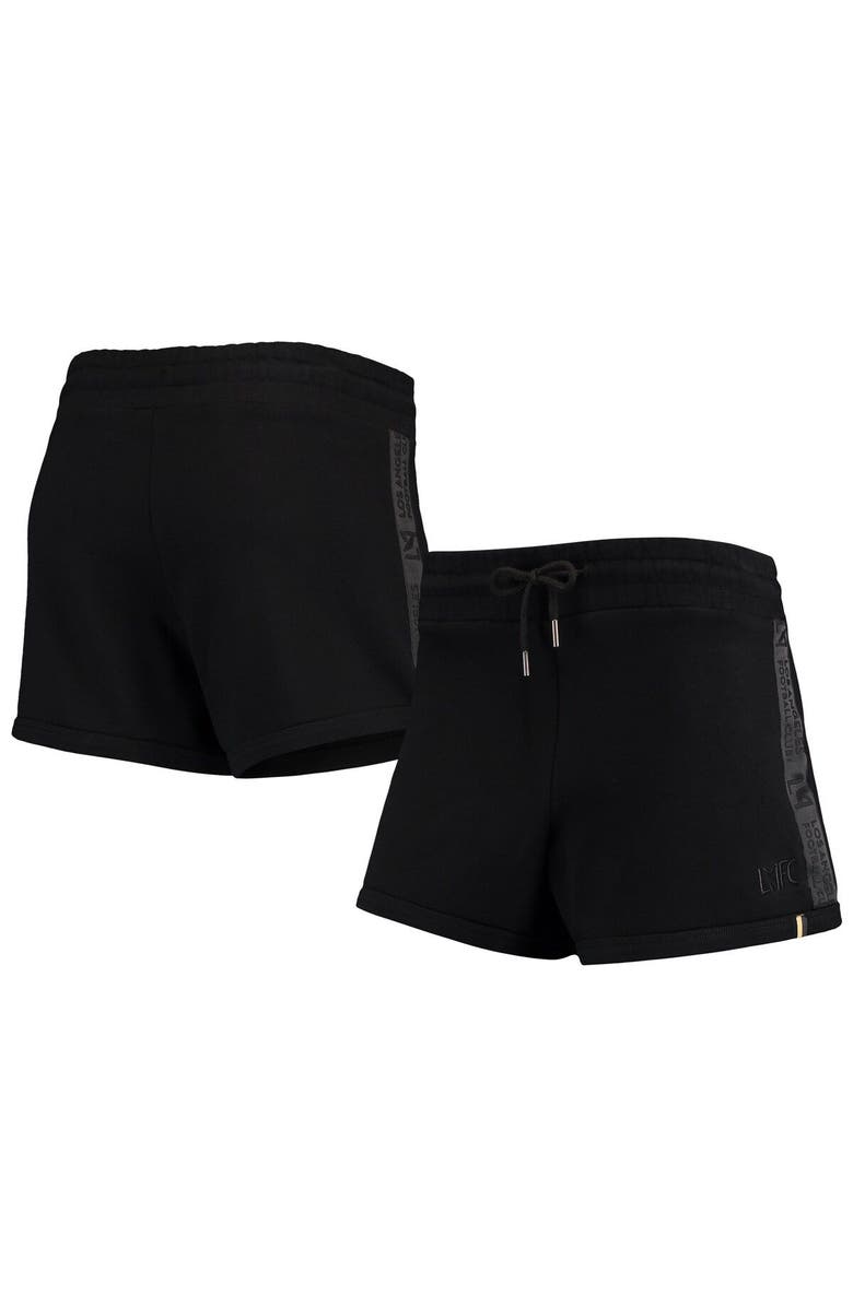 THE WILD COLLECTIVE Women's The Wild Collective Black LAFC Chill Shorts, Main, color, Black