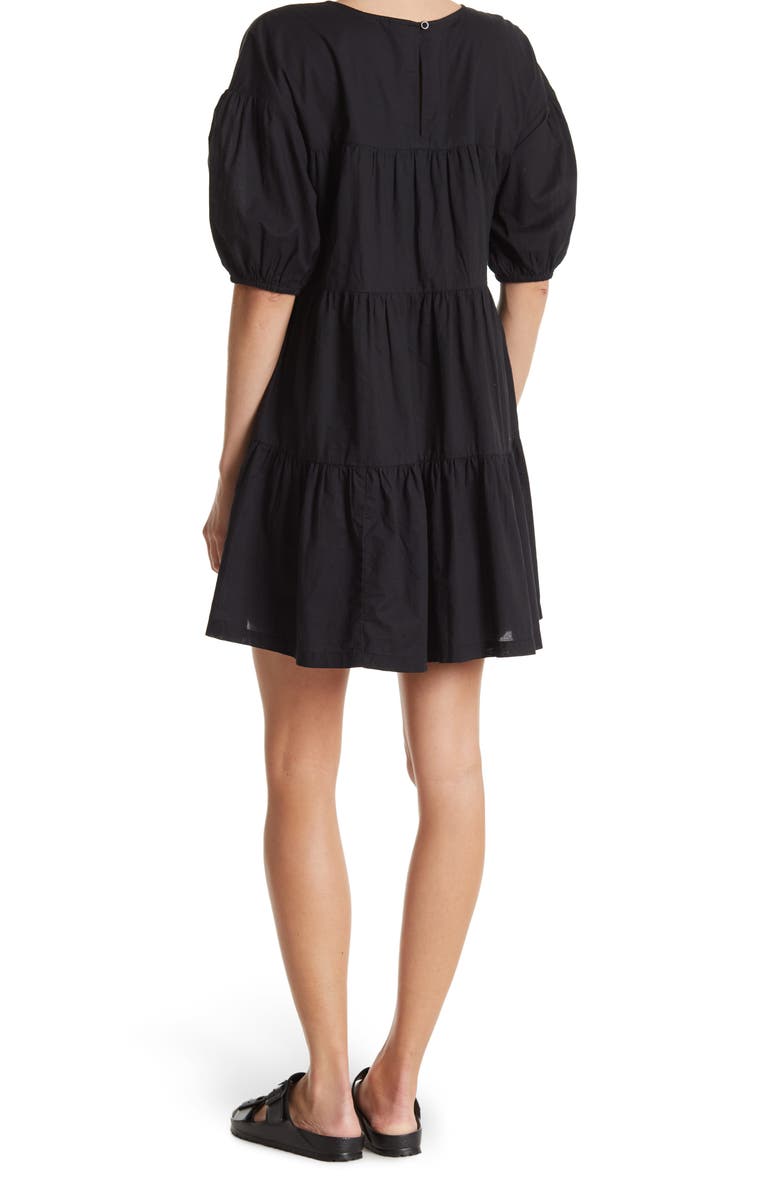 Melrose and Market Tiered Mini Dress, Alternate, color, 