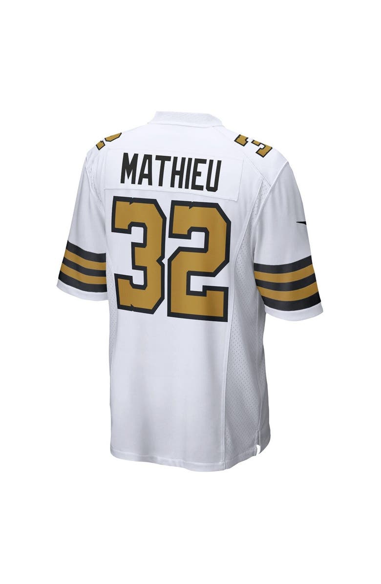 Nike Men's Nike Tyrann Mathieu White New Orleans Saints Player Game Jersey, Alternate, color, White