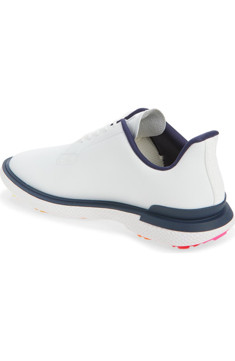 G/FORE Gallivan2R Waterproof Golf Shoe, Alternate, color, Snow/ Twilight