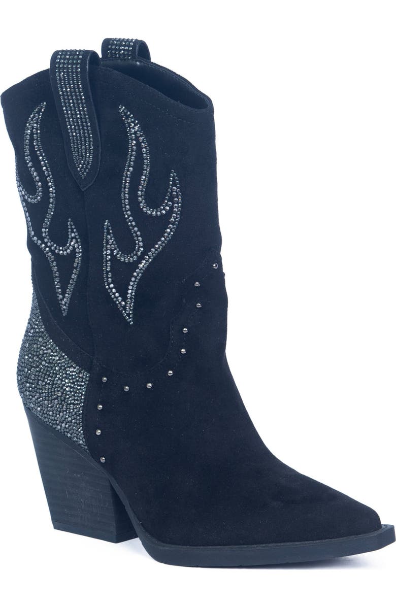 Lauren Lorraine Cisco Boots, Main, color, Black