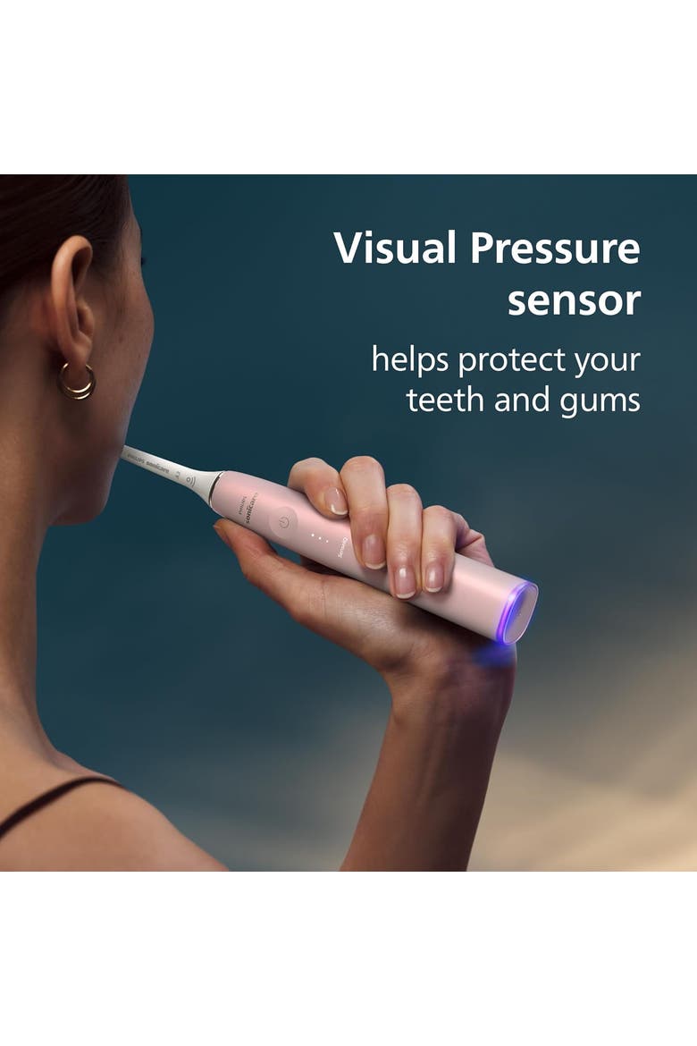 DiamondClean 9900 Prestige Toothbrush SenseIQ Pink, Alternate, color, Pink