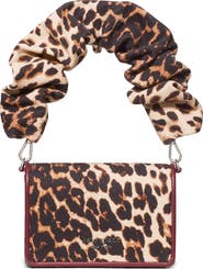 Kate Spade New York natasha downtown leopard fabric top handle bag
