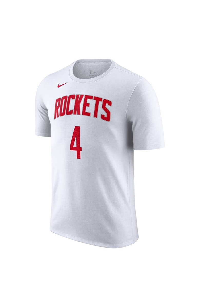 Nike Men's Nike Jalen Green White Houston Rockets 2022/23 Name & Number T-Shirt, Alternate, color,