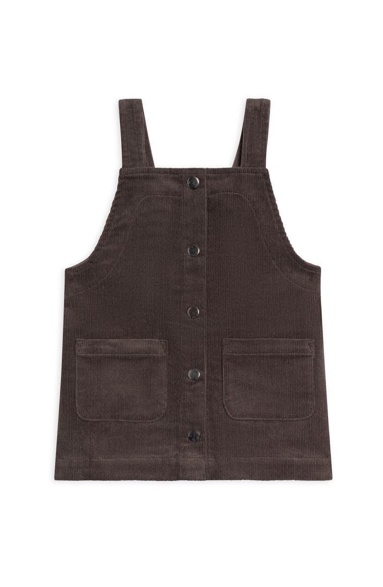 Kendi Clemmie Organic Corduroy Jumper Dress, Main, color, 