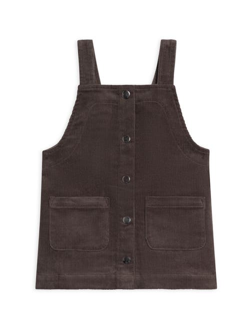 Kendi Clemmie Organic Corduroy Jumper Dress in Ash  product