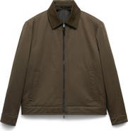 MANGO Cotton Blend Jacket