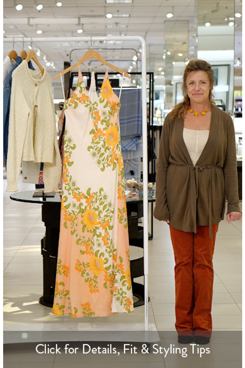 Haruki Floral Racerback Maxi Dress video