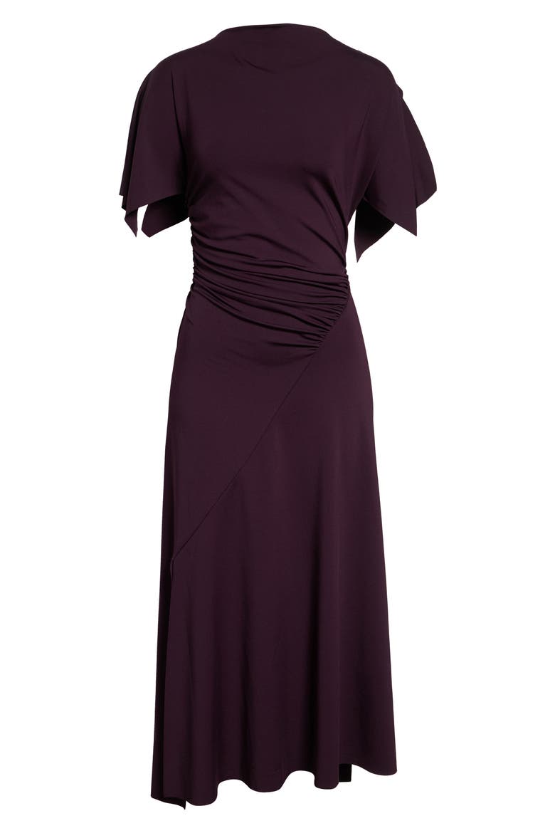 Blousey Midi Dress, Alternate, color, BLACK CURRANT