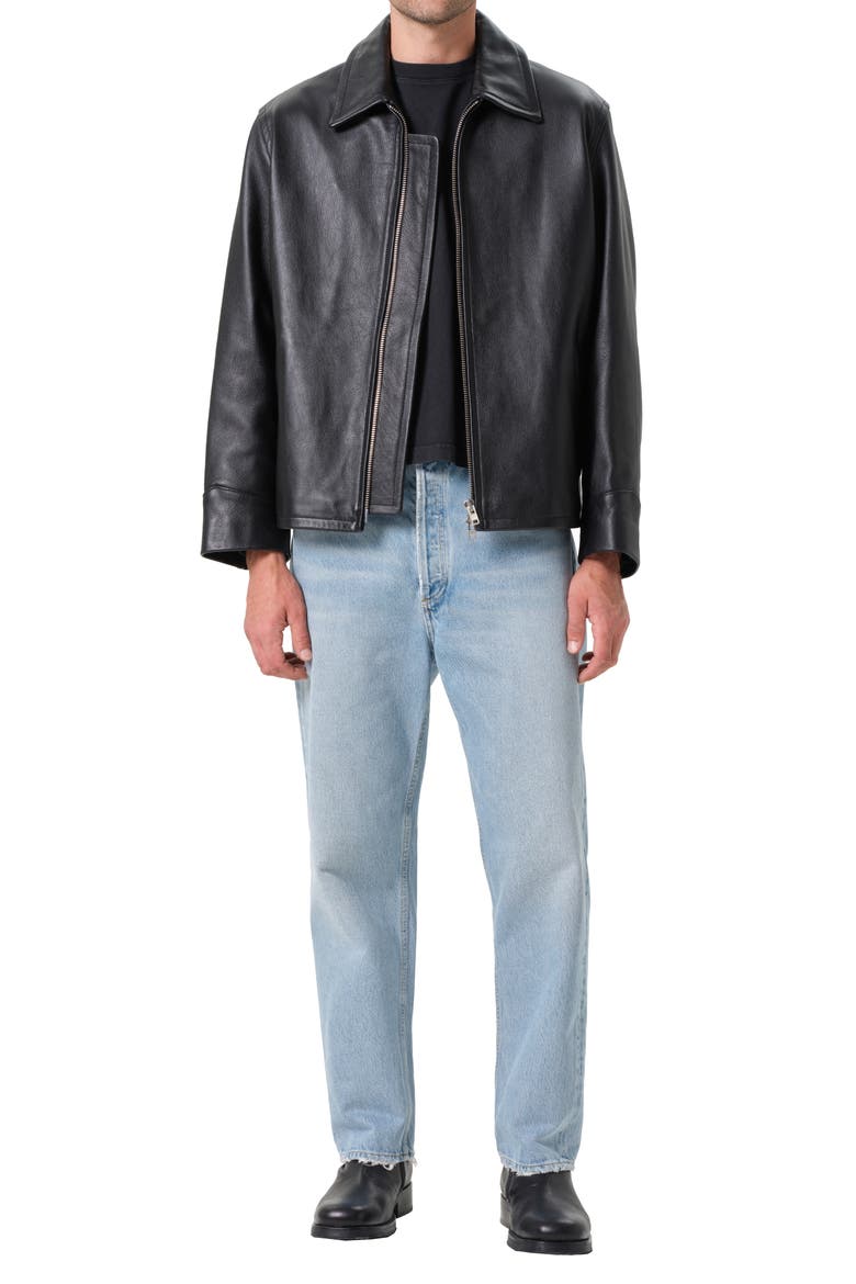 '90s Mid Rise Relaxed Straight Leg Jeans, Alternate, color, FORCE VINT MARBLED IND