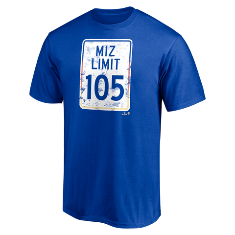 Unisex BreakingT Jacob Misiorowski Royal Miz Limit Graphic T-Shirt