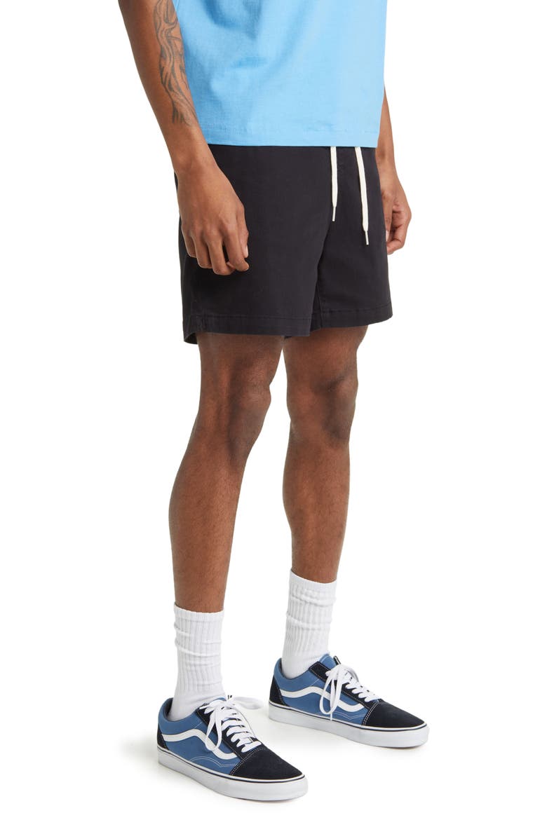 Reed Twill Volley Shorts, Alternate, color, BLACK ONYX