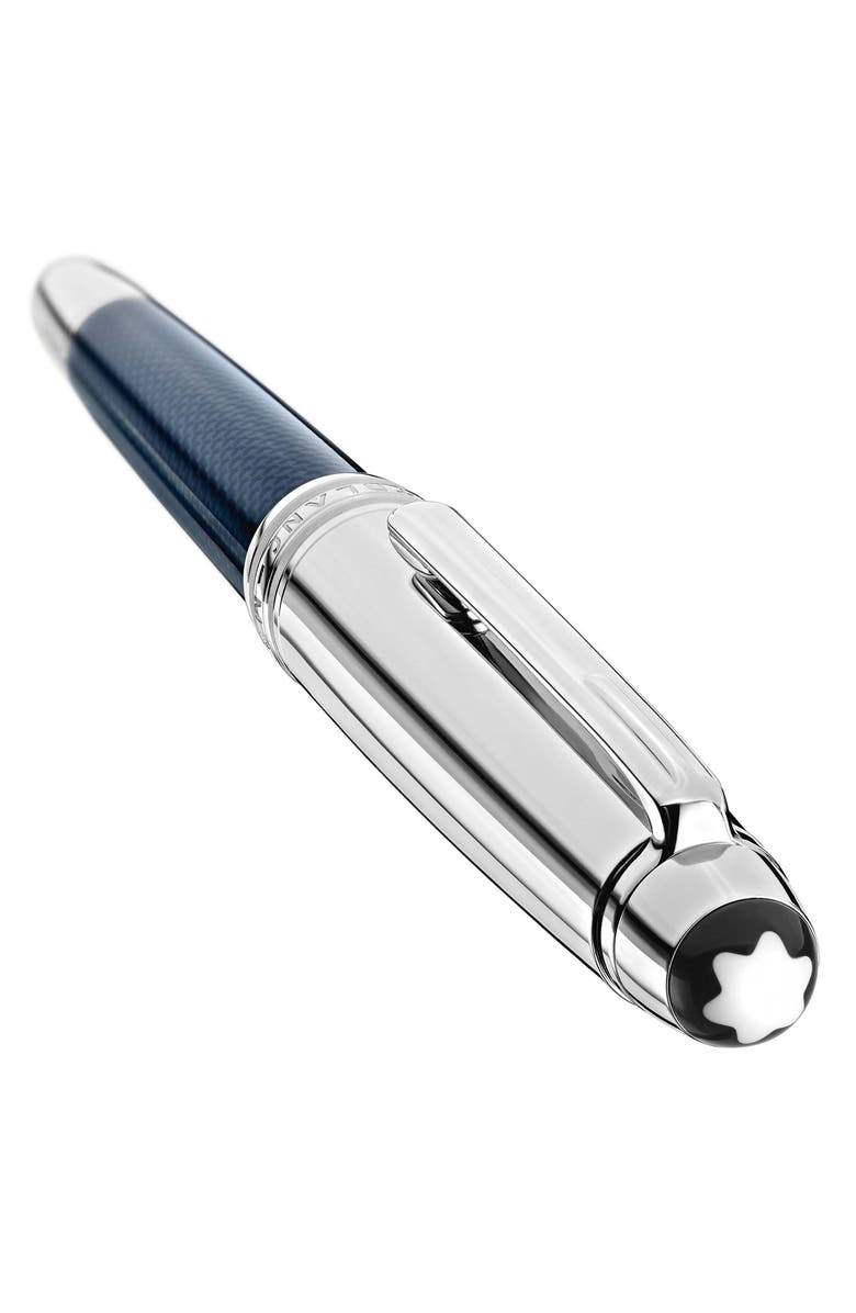 Montblanc Meisterstück Solitaire Doué Blue Hour Classique Rollerball Pen, Alternate, color, Blue