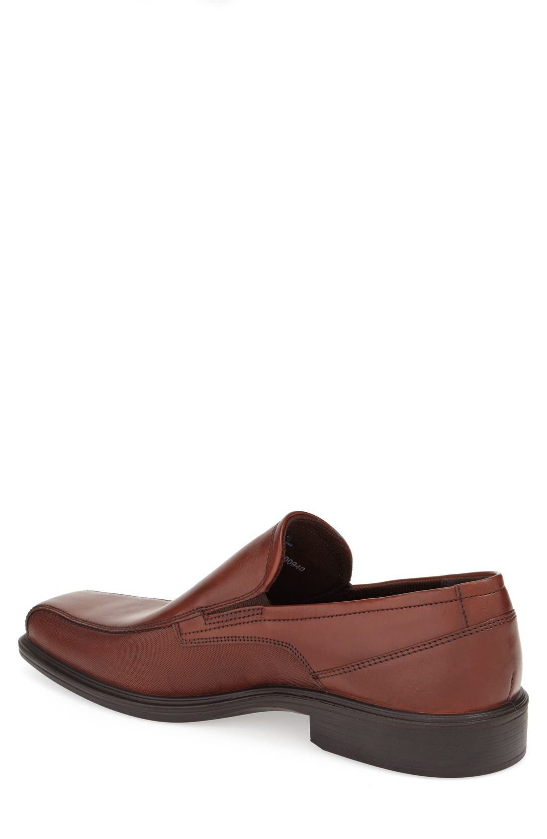 'Johannesburg' Venetian Loafer, Alternate, color, COGNAC LEATHER