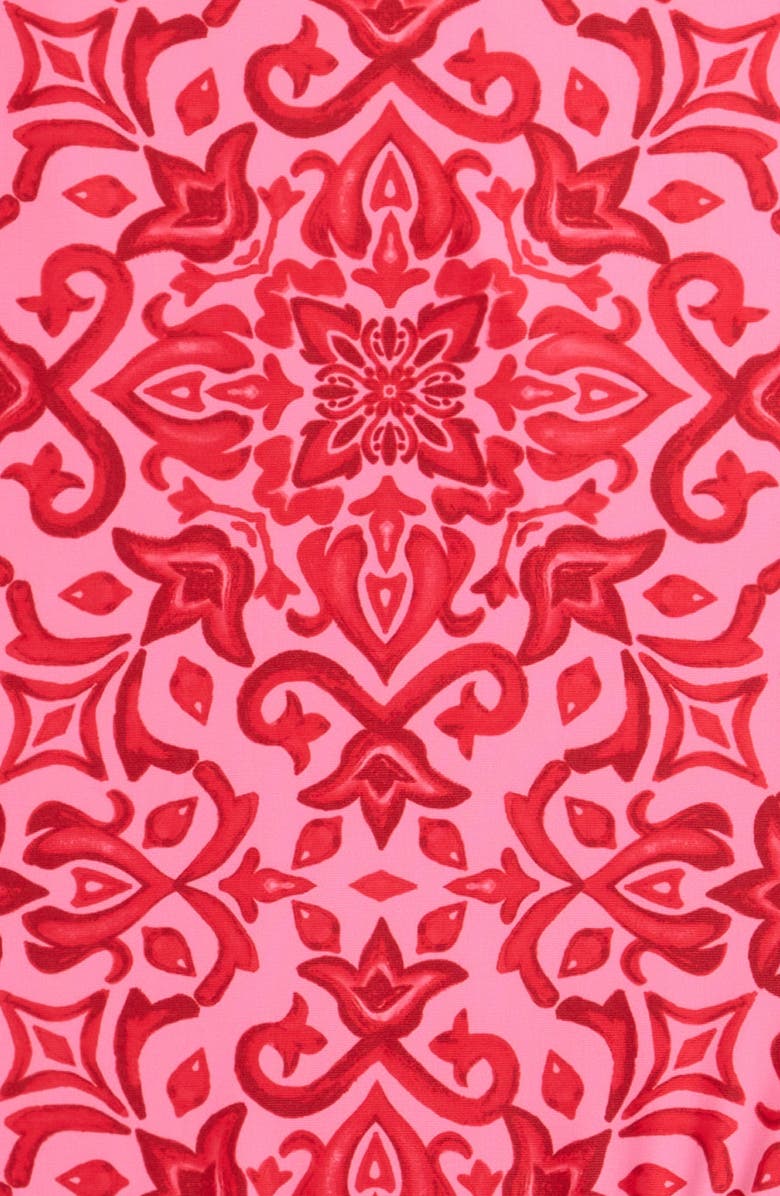 Seafolly Kids' Capri Tile One-Piece Swimsuit, Alternate, color, Capri Tile