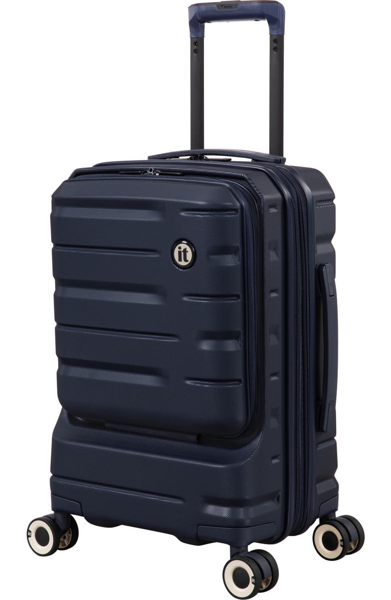 IT LUGGAGE Submission 21-Inch Hardside Carry-On Spinner, Main, color, Navy Blazer