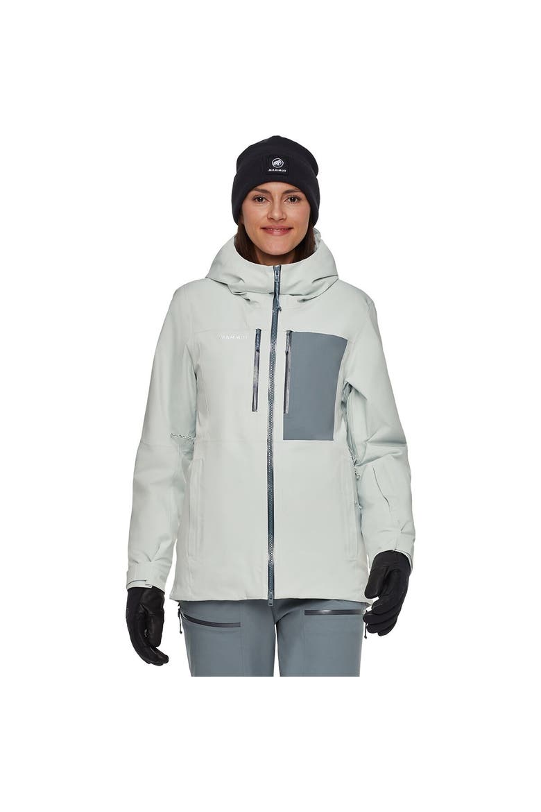 Stoney Hs Thermo Hooded Jacket - Women's, Main, color, Silver Sage/Strata