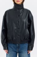 DAZE Phantom Faux Leather Jacket