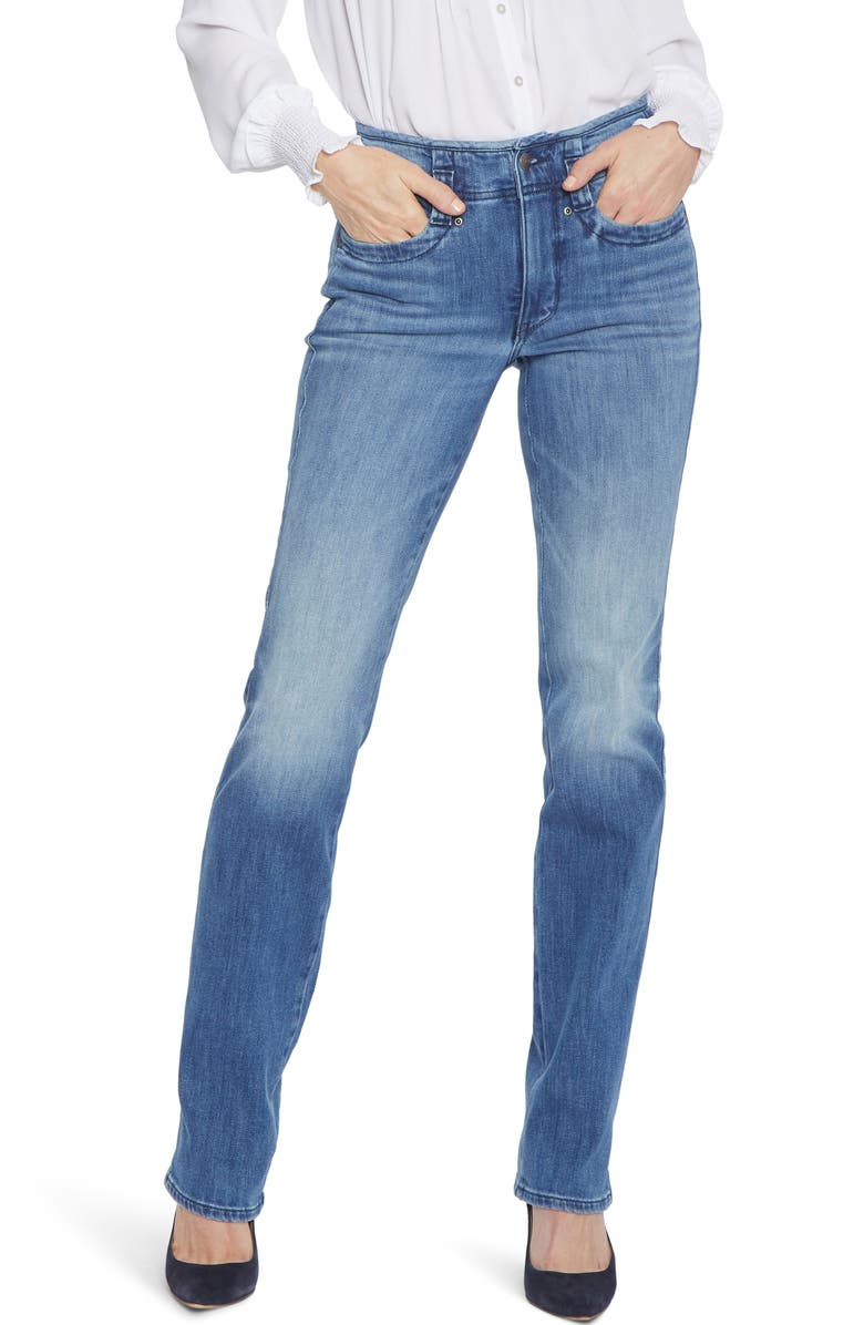 NYDJ Marilyn Straight Leg Jeans, Main, color, 