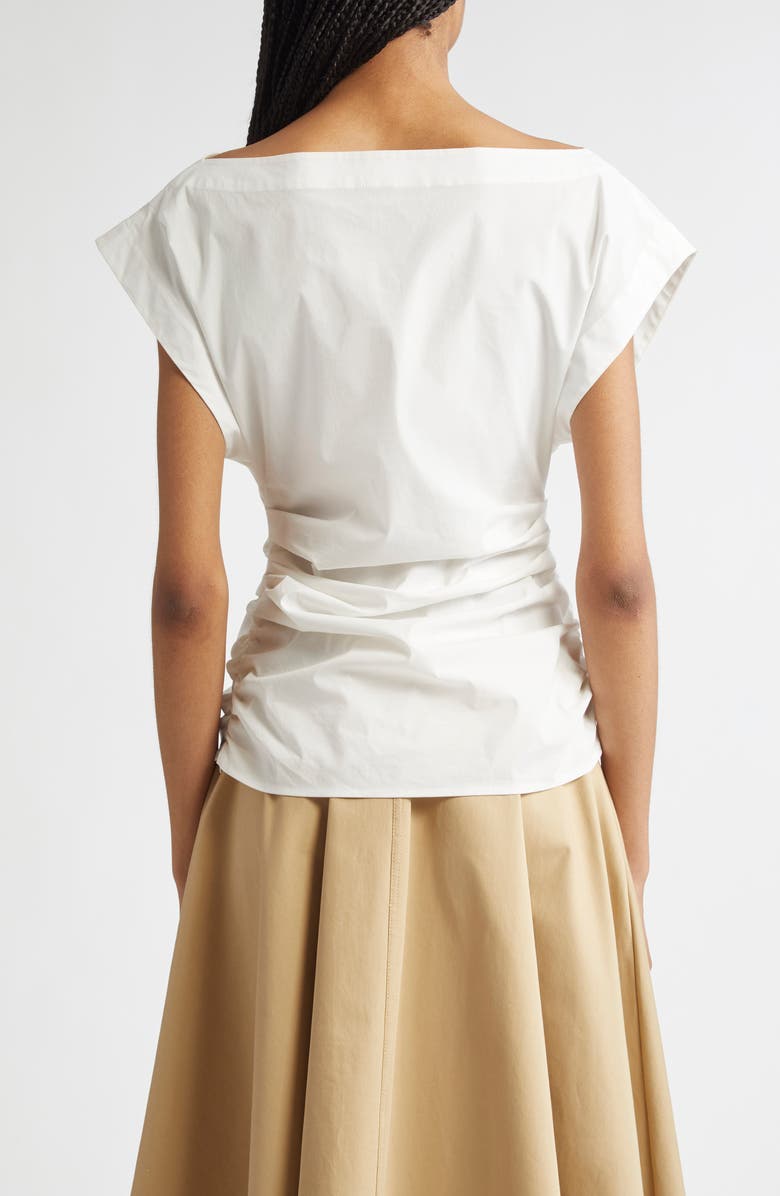 A.L.C. Nara Dolman Sleeve Cotton Top, Alternate, color, White