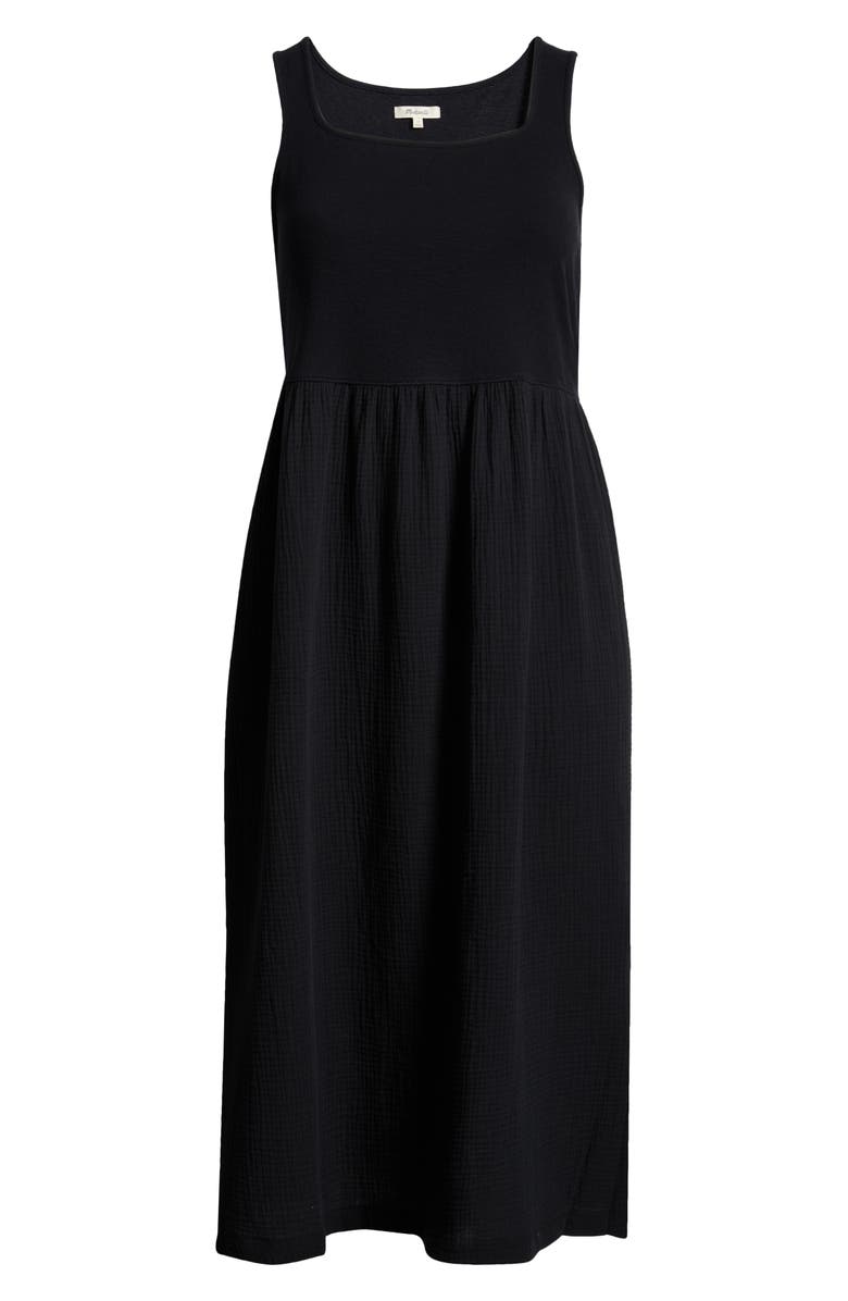 Madewell Knit Tank Midi Dress, Alternate, color, 