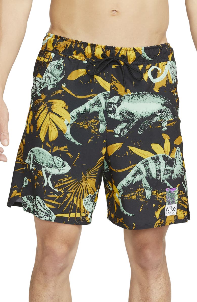 Nike Dri-FIT Unlimited Studio 72 Training Shorts, Main, color, 