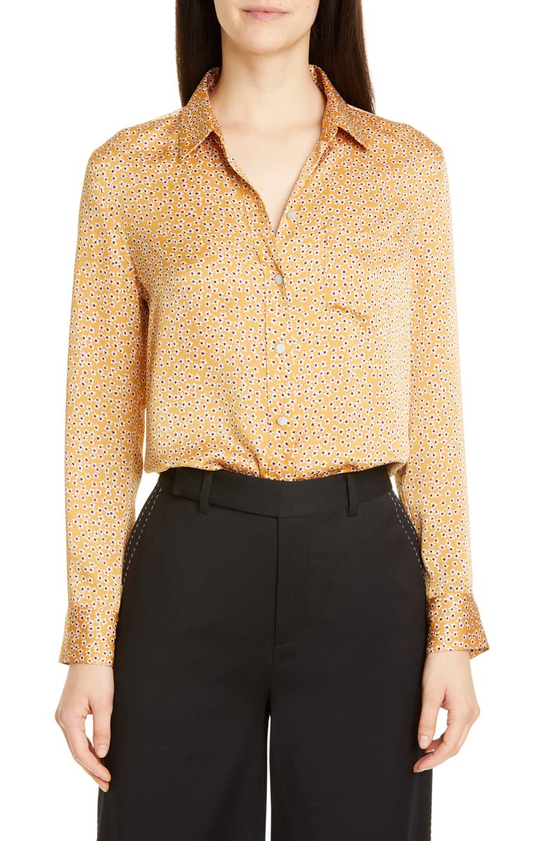 Equipment Leema Ditsy Print Shirt, Main, color,