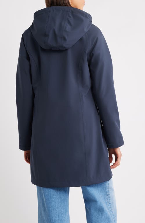 Ilse Jacobsen Daybreak Water Repellent Coat In Blue